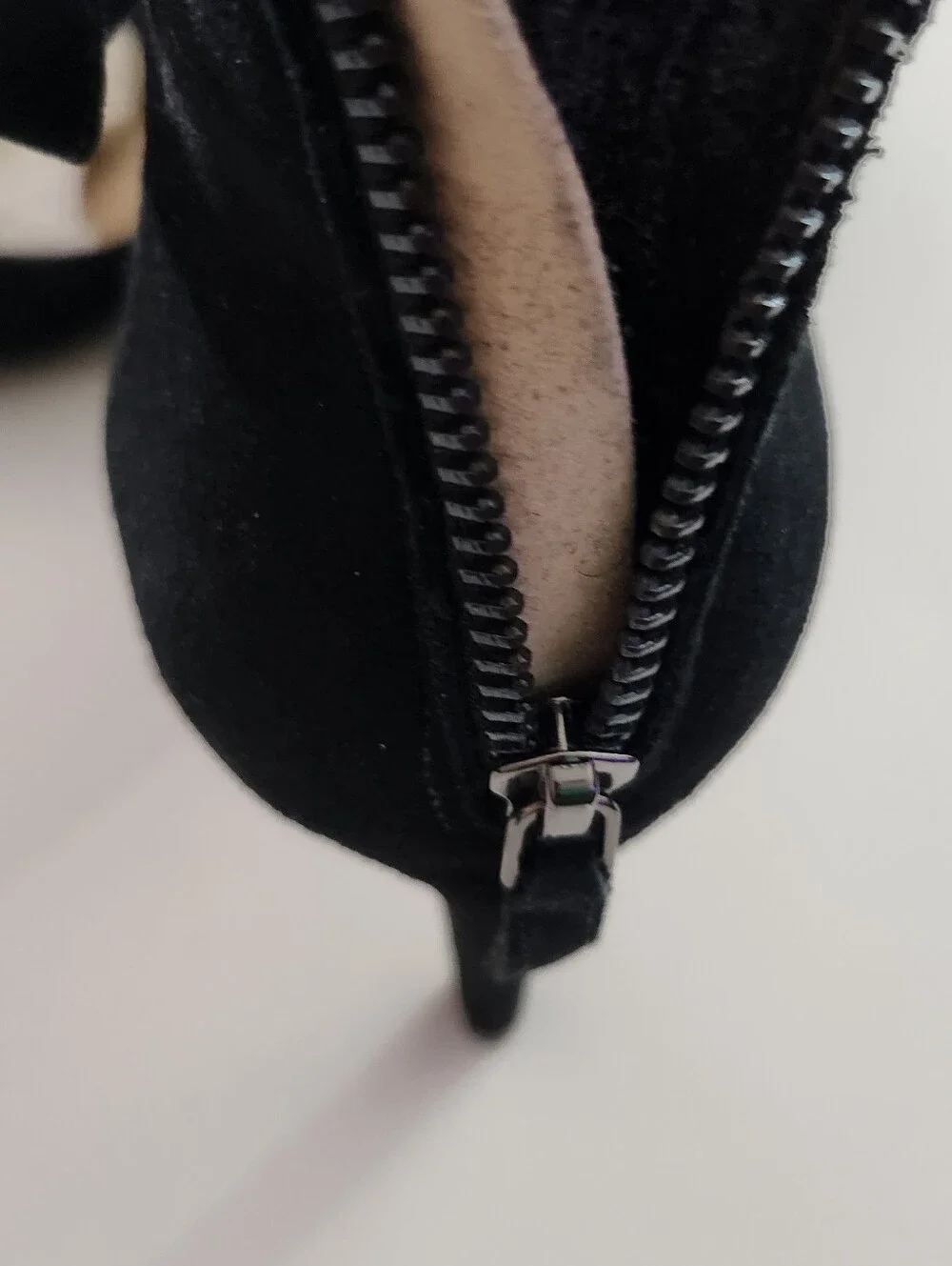 Nine West Black Suede Pointed-Toe Ankle Strap Pumps